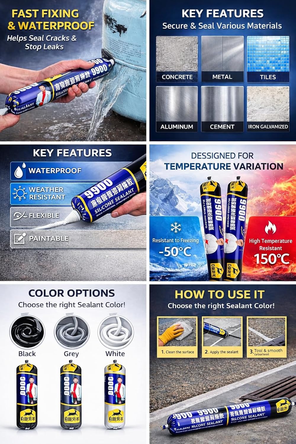 Waterproof Silicone Sealant