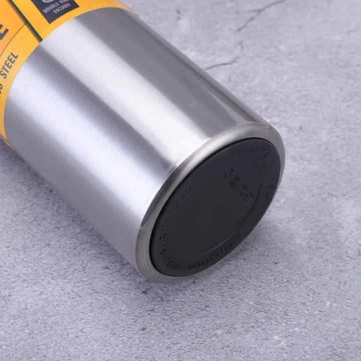 1000ml Classic Vacuum Insulated Wide Mouth Travel Bottle 18/8 Stainless Steel Thermos Flask Cup Keep Hot Cold