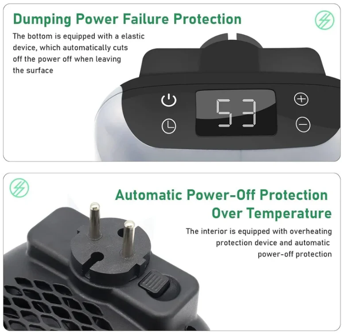 Wall-Mounted Mini Heater