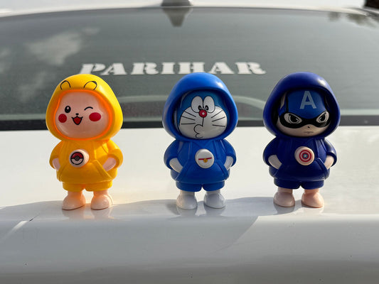 pack 3  face changing  keychain