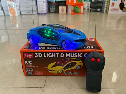 NEW 3D  RC CAR LIGHT AND MUSIC