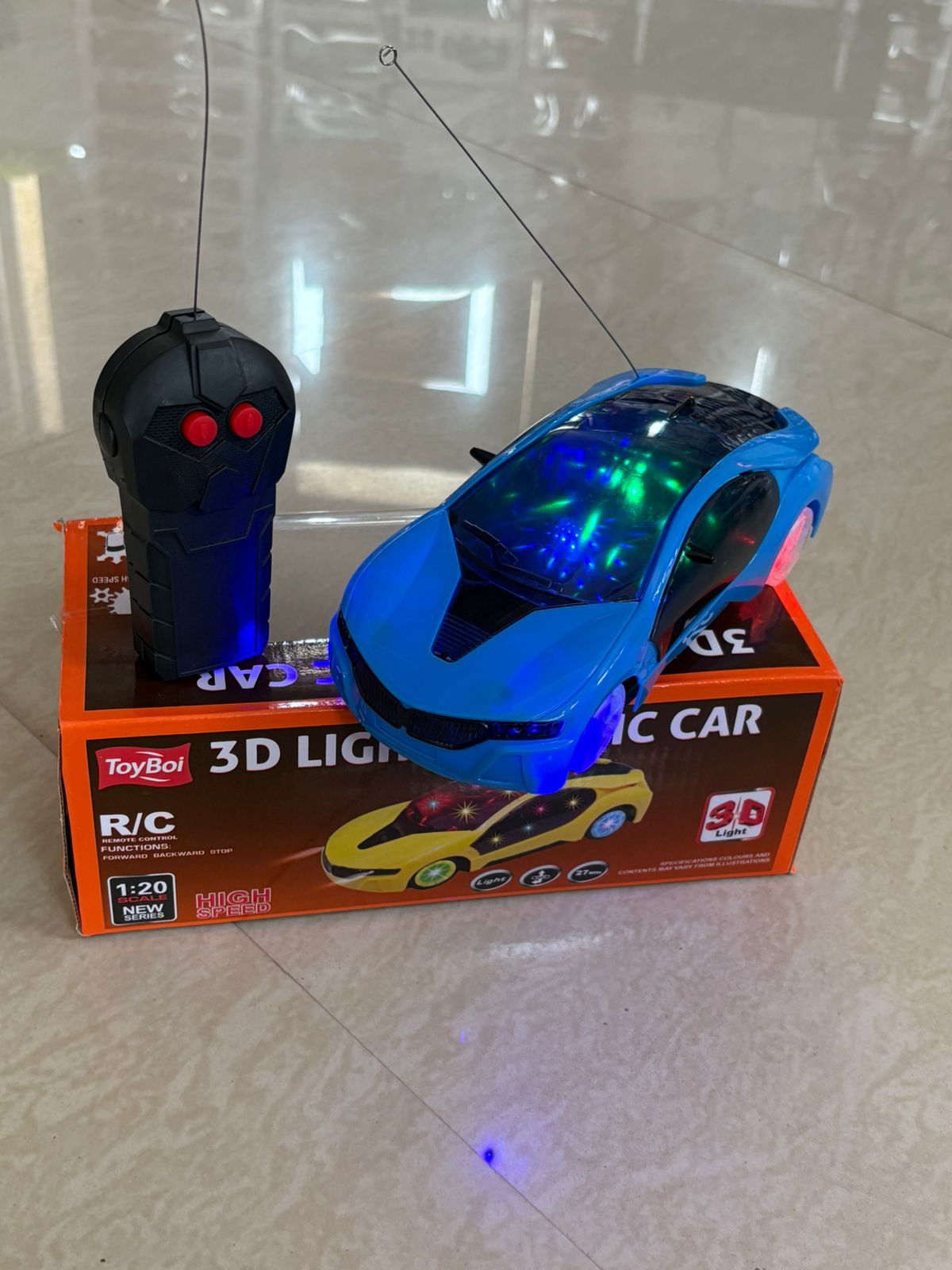 NEW 3D  RC CAR LIGHT AND MUSIC