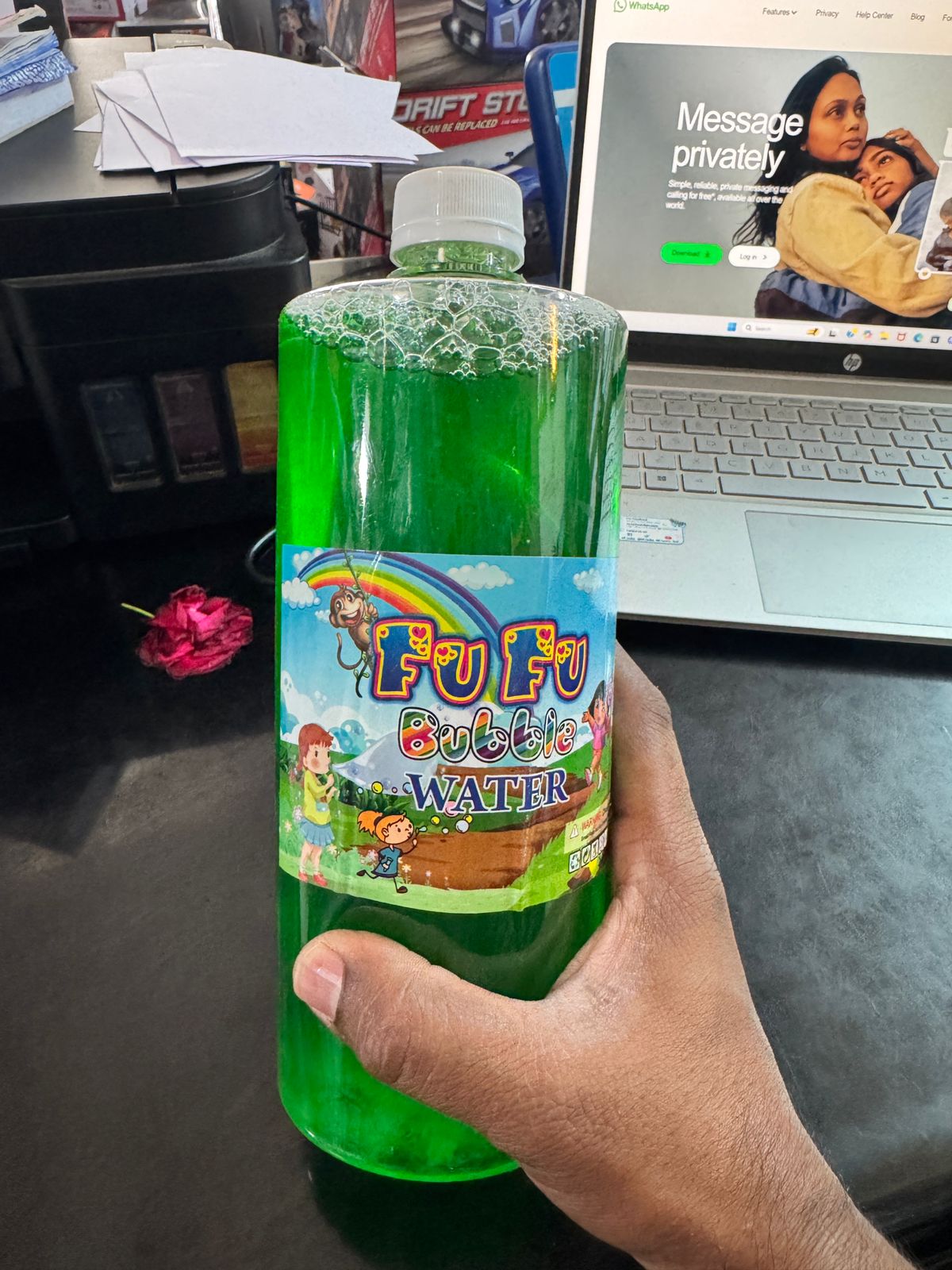Bubble Bottle 1 Litre