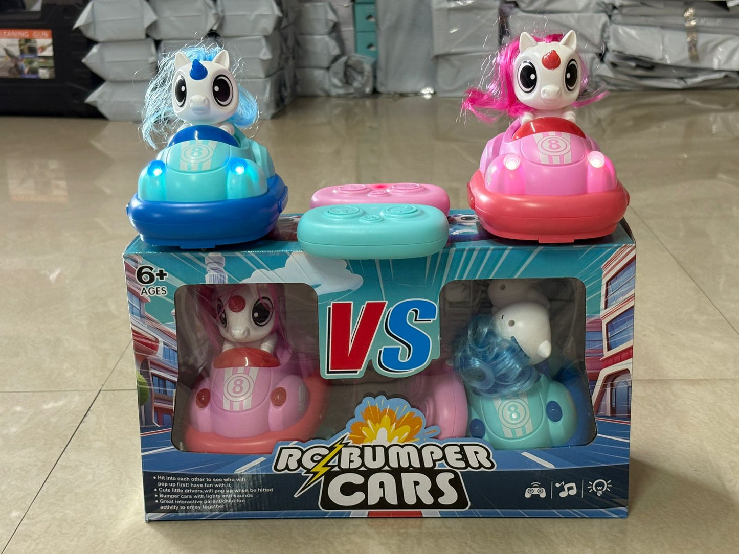 new unicorn bumper car