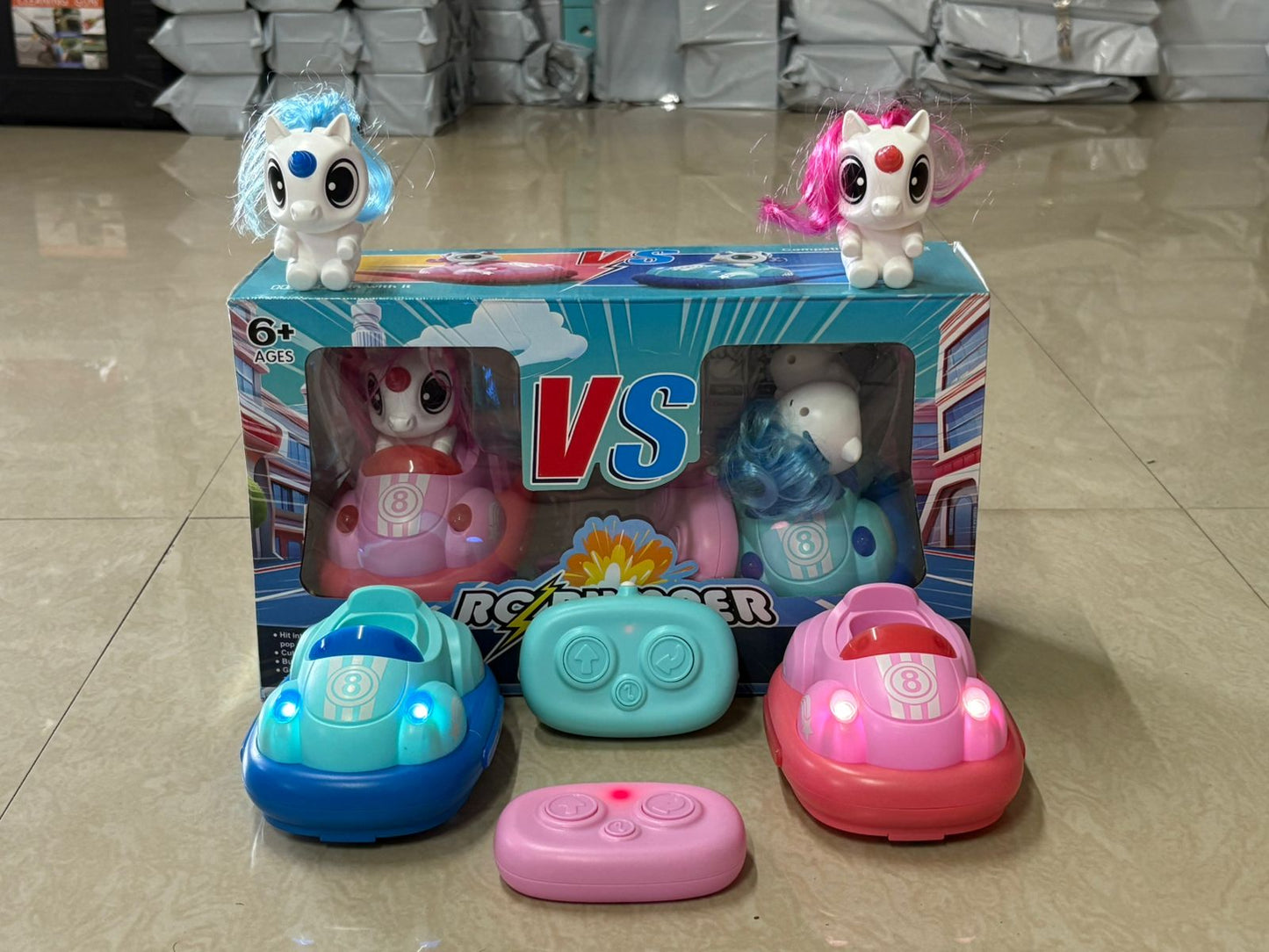 new unicorn bumper car
