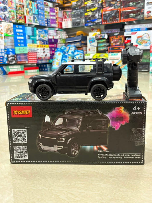 open door  defender rc car with c pin charging and smoke