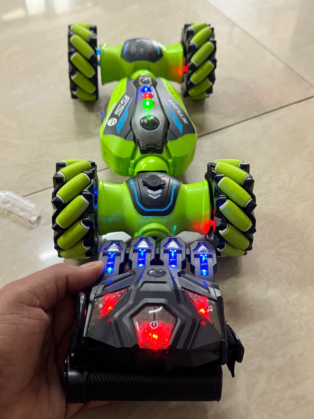 spray drift stunt car