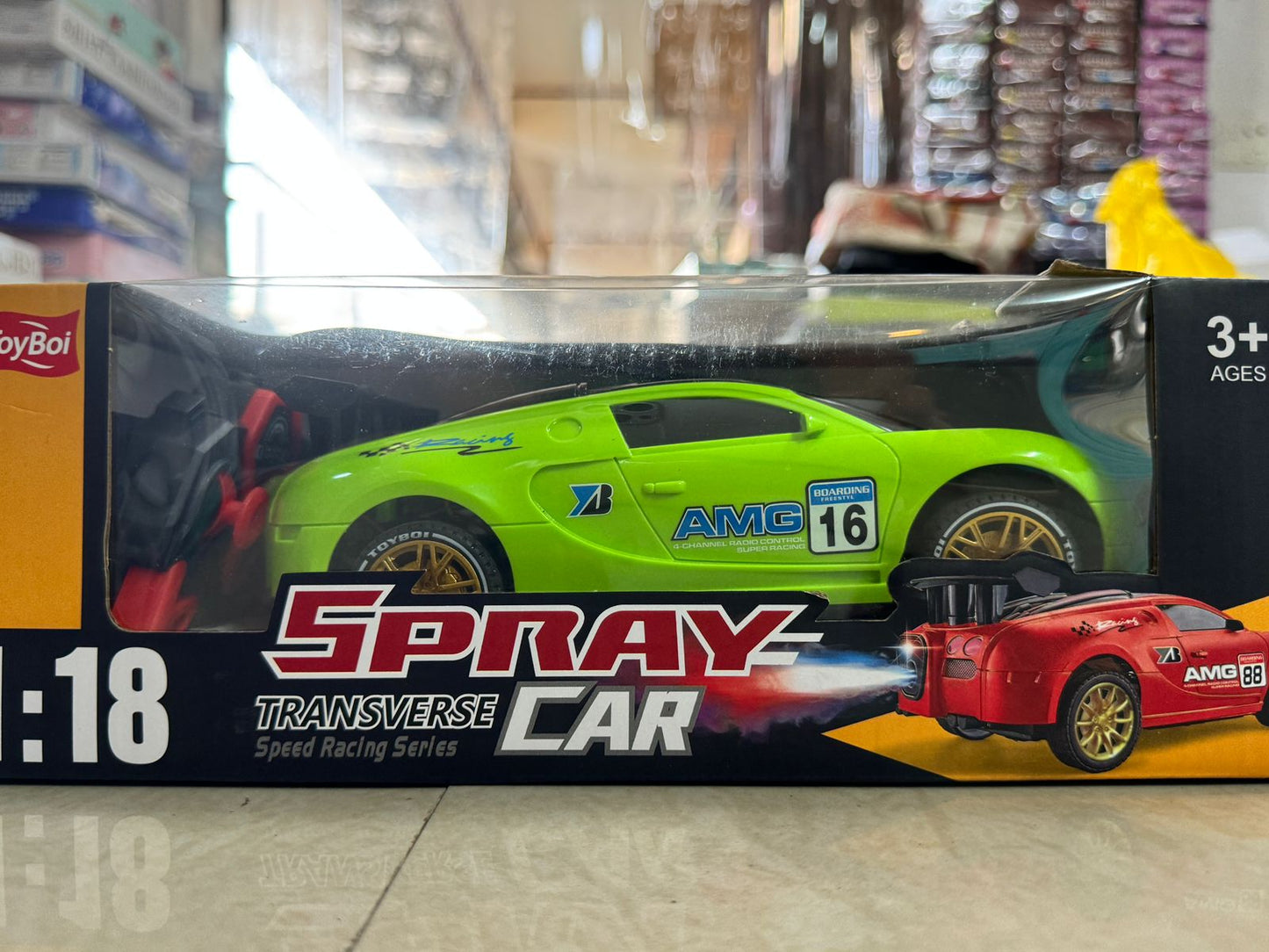 new smoking rc car