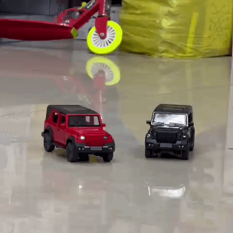 metal body thar rox rc car