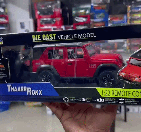 metal body thar rox rc car
