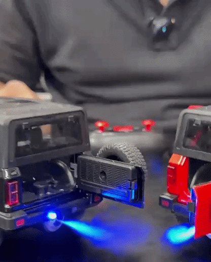 metal body thar rox rc car