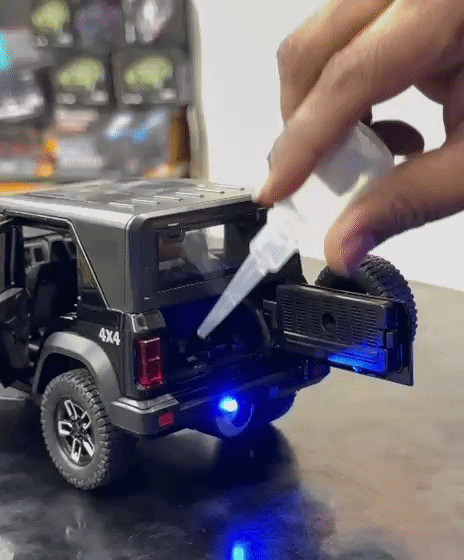 metal body thar rox rc car