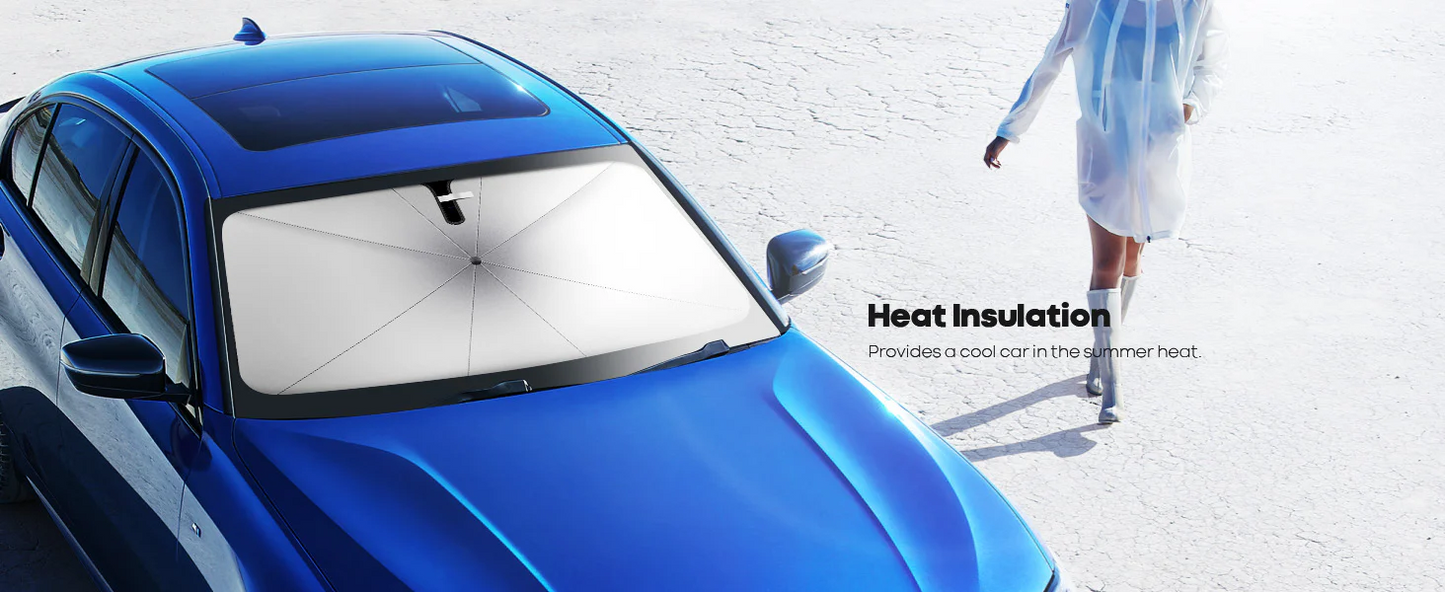 Foldable Car Windshield Sun Umbrella