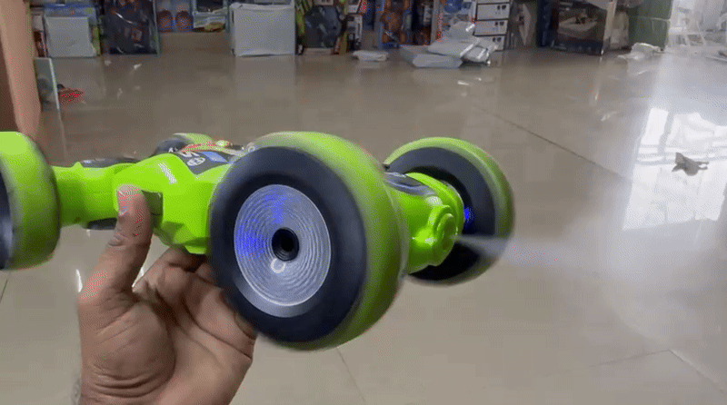 spray drift stunt car