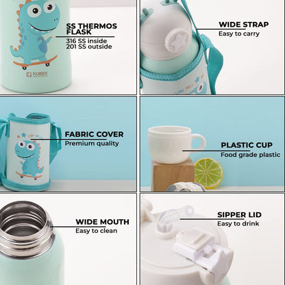 24 hours hot and cold  kids water bottle