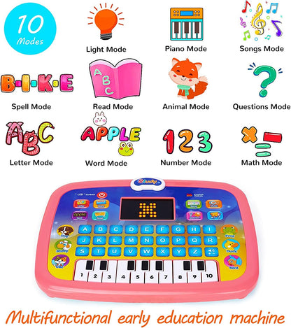 smart kids computer with pyano